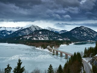 Skigebiet in der Nähe