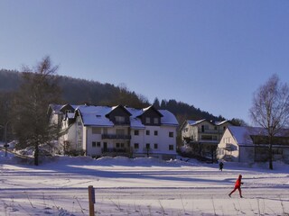 Fewo am Stryckteich mit Loipe