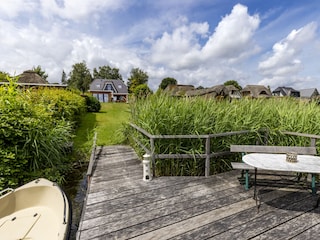 eigener Steg und Ruderboor