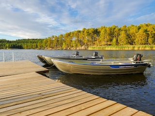 Linder Alu Boote mit Benzinmotor anmietbar