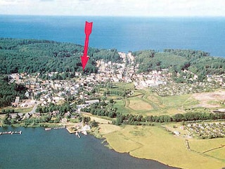 Lage der Parkresidenz Concordia in Sellin