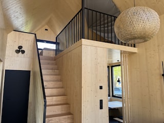 Treppe zur Galerie