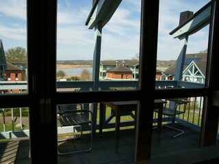 Balkon mit Seeblick