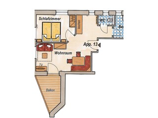 Holiday apartment Großarl Floor Plan 26