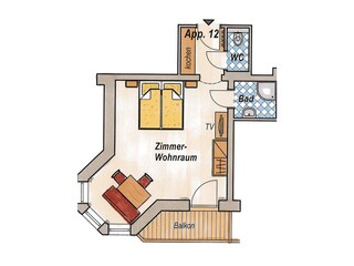 Holiday apartment Großarl Floor Plan 27