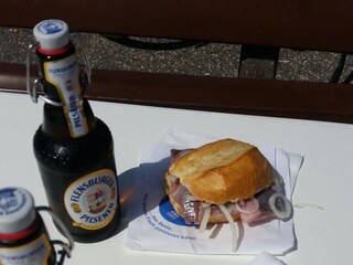 Fischbrötchen in Maasholm