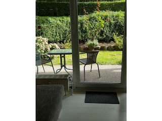 Sicht auf die Terrasse