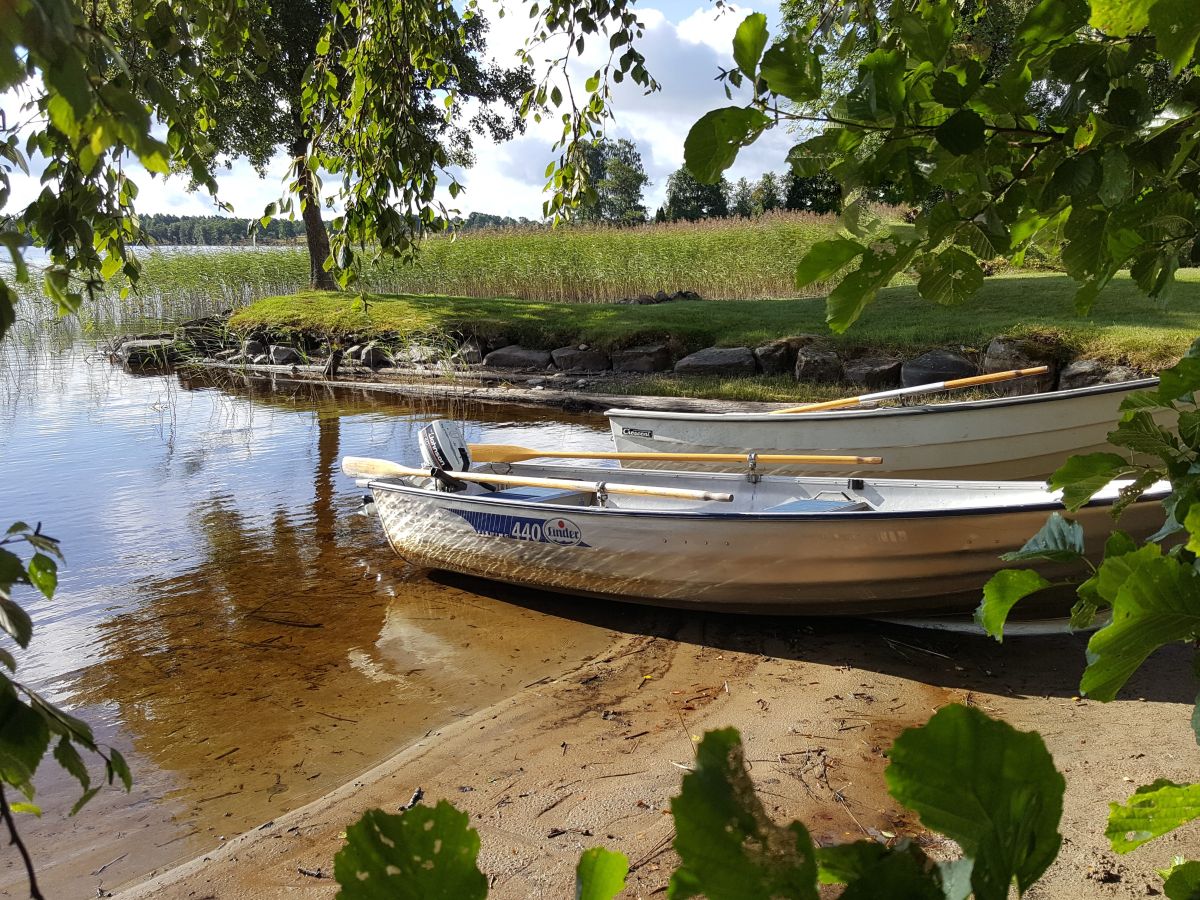 Ferienhaus smaland mit boot