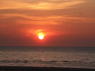 Sonnenuntergang am Strand