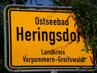 Orstschild Heringsdorf