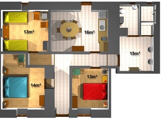 Casa per le vacanze Colognac Pianta del piano 30