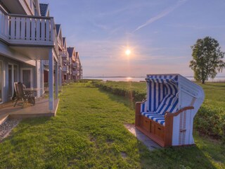 Strandkorb mit Müritzblick