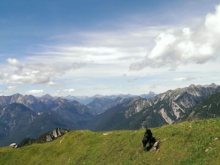 Blick von der Ziegspitze