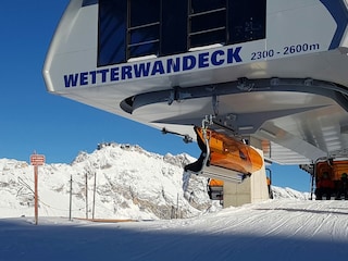 Skifahren auf der Zugspitze