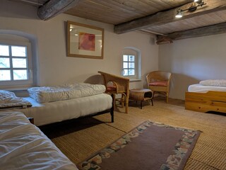 3-Bettzimmer: Upkammer