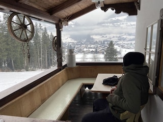 Almhütte Winter