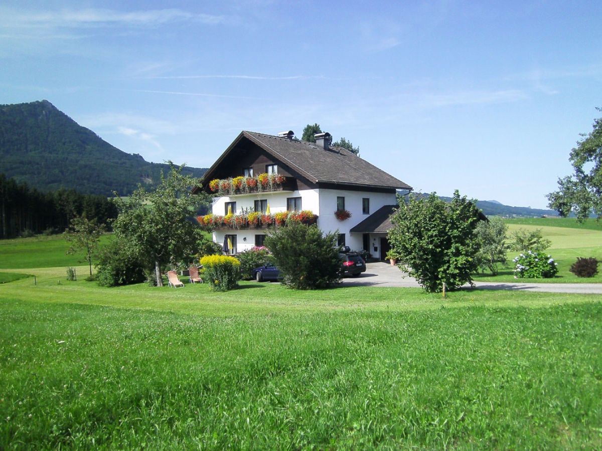 Holiday apartment Mondsee Outdoor Recording 1