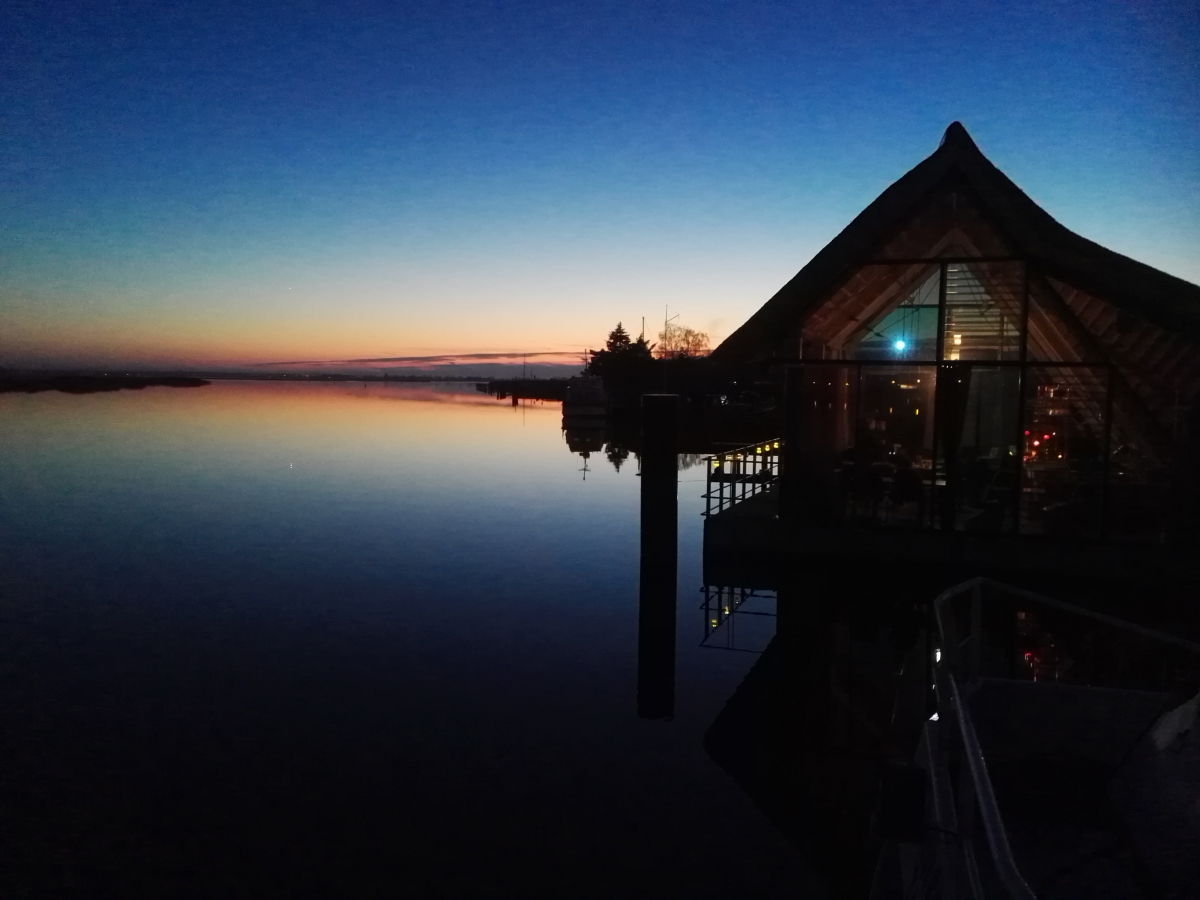 Abendlicher Boddenblick Zingst