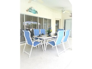 Dining outside