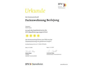 DTV Urkunde 2028 4Sterne