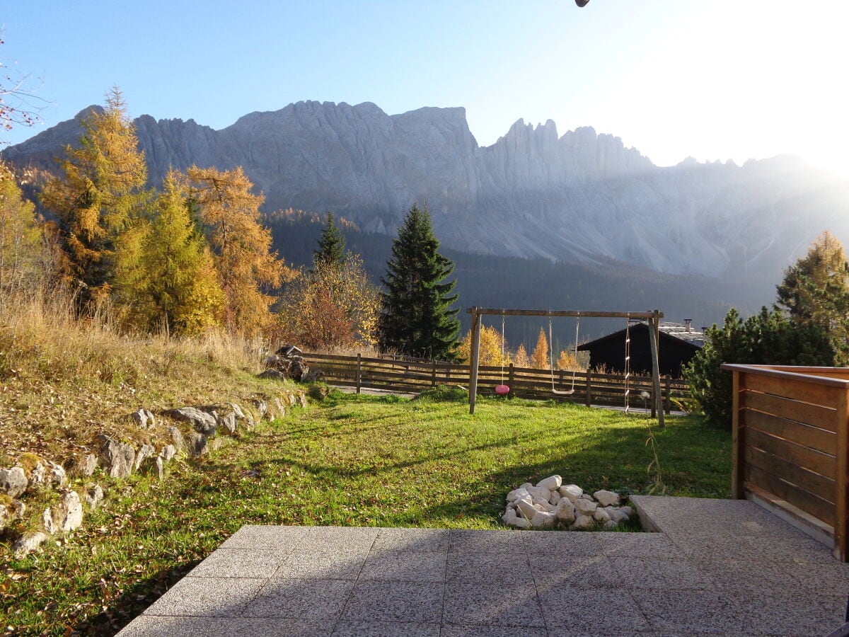 Garten und Terrasse vor der Wohnung