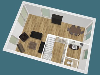 Vakantieappartement Ouddorp Grondplan 21