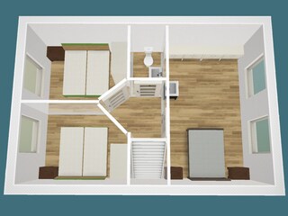 Appartamento per vacanze Ouddorp Pianta del piano 22