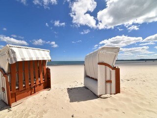 eigener Strandkorb am Strand