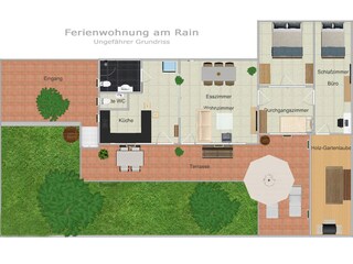 Appartamento per vacanze Winden im Elztal Pianta del piano 39