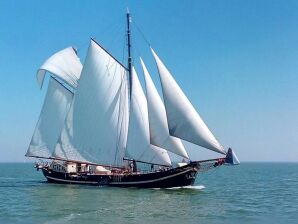 Casa galleggiante Un clipper Woubrugge del 1911, ormeggiato a Leida - Soffrire - image1