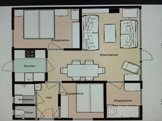 Bungalow Oostkapelle Floor Plan 13