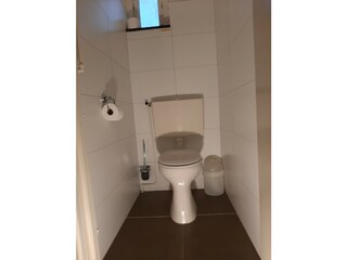 Toilette, renoviert, Fenster