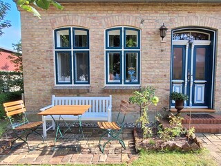 Sitzplatz in der Abendsonne