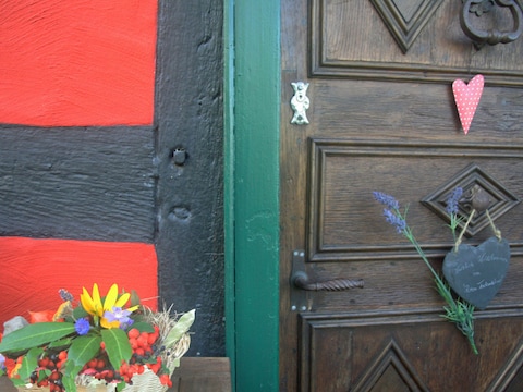 Holiday apartment "Rotes Fachwerkhaus"