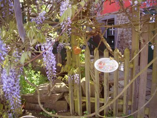 Entrance gate & stairs to the flat