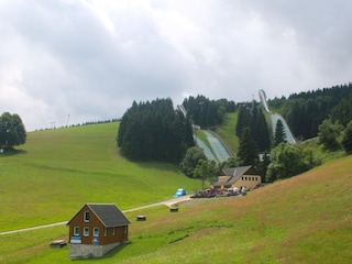Schanzenanlage am Fichtelberg