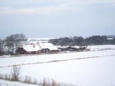 Haus Deichblick im Winter