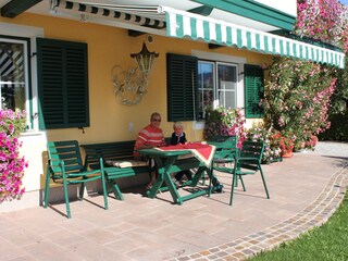 Auf der Terrasse