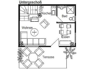 Grundriss Untergeschoss