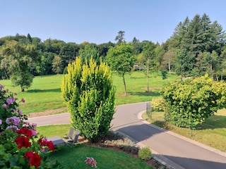 Ferienwohnung Schneider, Blick vom Balkon