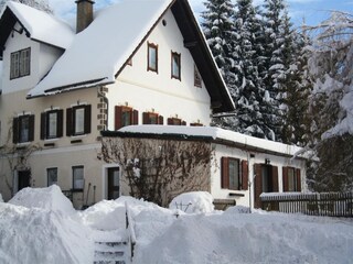 Ferienhaus Weißensee Außenaufnahme 6