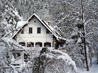 Ferienhaus Weißensee Außenaufnahme 2