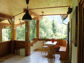 Ferienhaus Weißensee Außenaufnahme 4