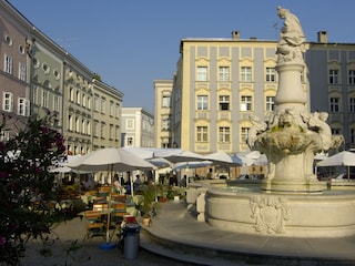 Residensplatz in der Altstadt von Passau