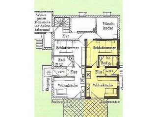 Vakantieappartement Wegscheid Grondplan 41