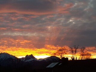 abendliches Lichtspektakel