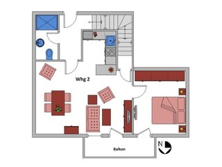 Grundriss Obergeschoss