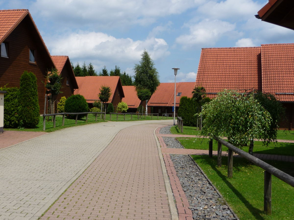 Das sehr gepflegte Feriendorf Blauvogel