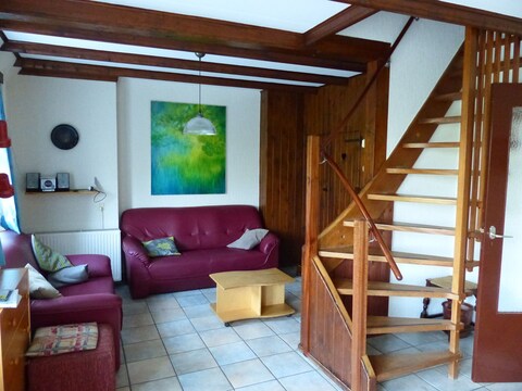 Vakantieappartement Gezellig vakantieappartement op Texel, kleinere woning