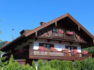 wettergeschützter Balkon im 2.OG
